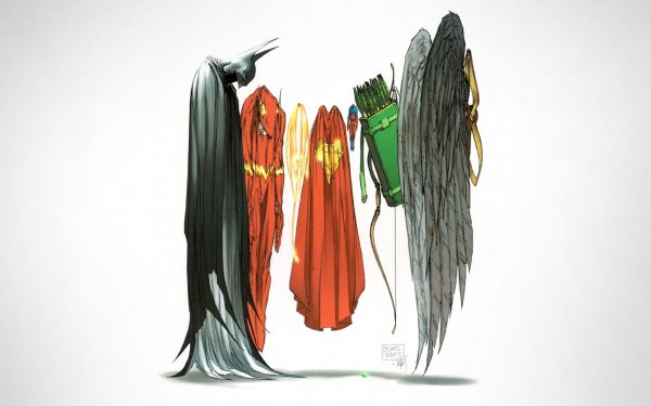 Comics Identity Crisis Flash Hawkman Batman Green Arrow Superman Atom Lasso of Truth Wonder Woman HD Wallpaper | Background Image