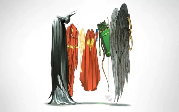 Wonder Woman Lasso of Truth Atom (DC Comics) Superman Green Arrow Batman Hawkman (DC Comics) Flash Comic identity crisis HD Desktop Wallpaper | Background Image