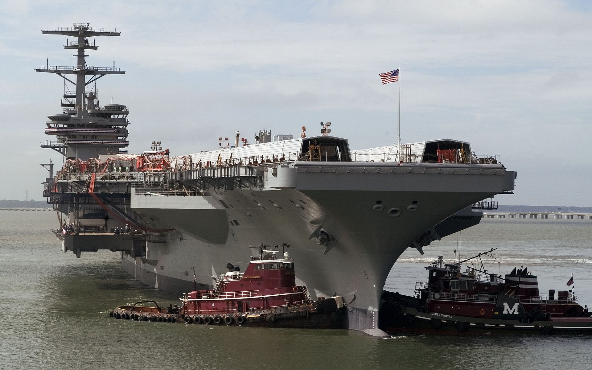 USS George H.W. Bush (CVN-77) Full HD Wallpaper and Background Image ...