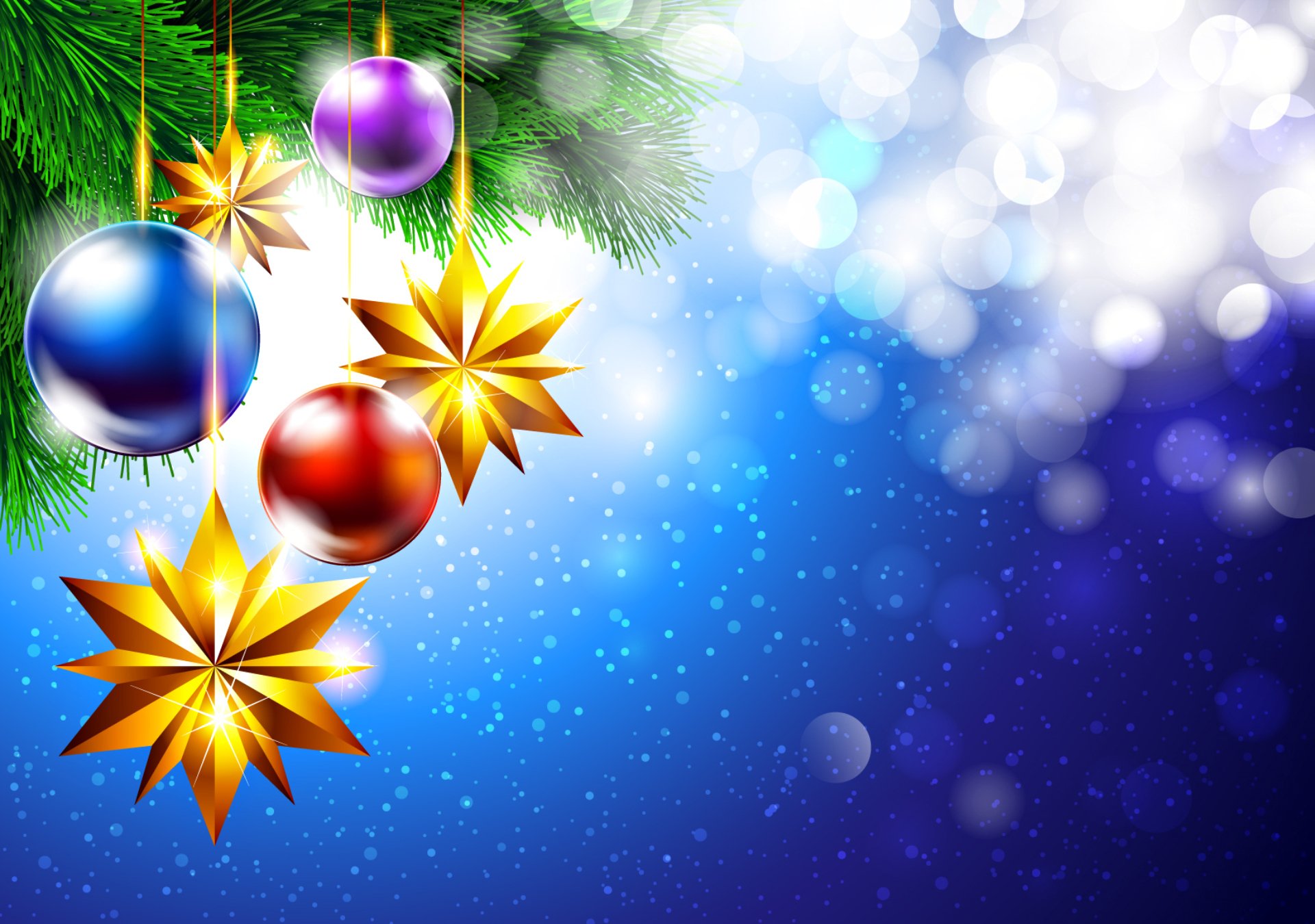 Download Christmas Ornaments Holiday Christmas HD Wallpaper