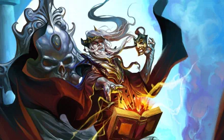 fantasy wizard HD Desktop Wallpaper | Background Image