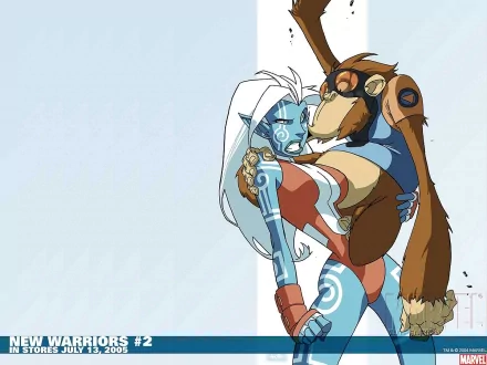 Comic new warriors HD Desktop Wallpaper | Background Image