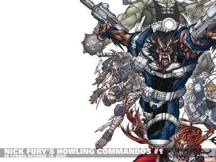 Comic Nick Fury HD Desktop Wallpaper | Background Image