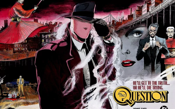 Comic question HD Desktop Wallpaper | Background Image