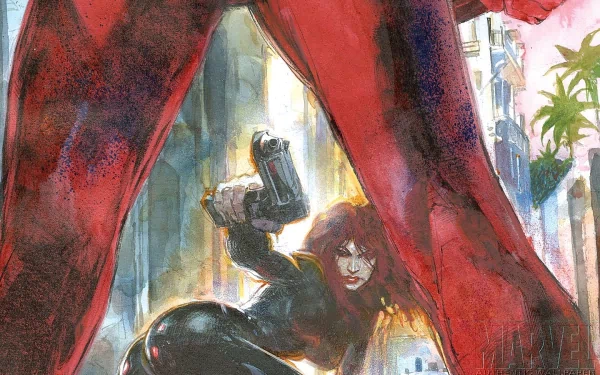 Comic Black Widow HD Desktop Wallpaper | Background Image