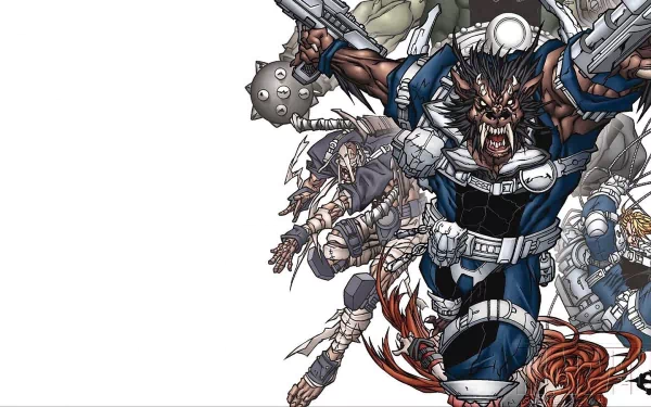 Comic Nick Fury HD Desktop Wallpaper | Background Image