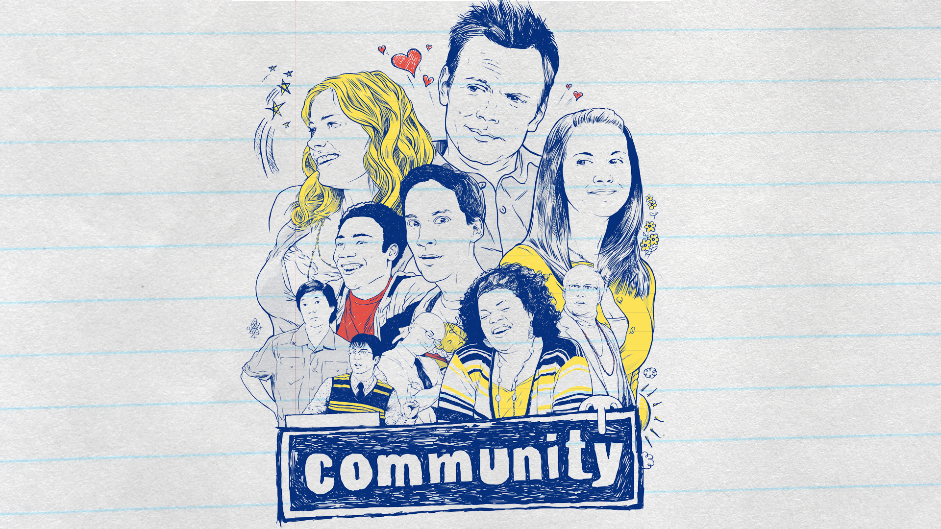 Wallpaper  Community tv show Community tv Community series