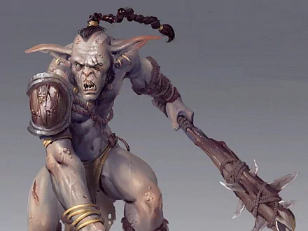 fantasy creature ogre HD Desktop Wallpaper | Background Image