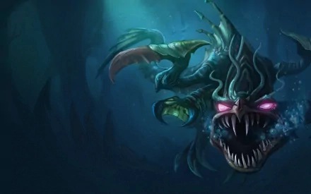 Cho'gath (League Of Legends) video game League Of Legends HD Desktop Wallpaper | Background Image
