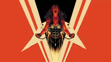 Comic Red She-Hulk HD Desktop Wallpaper | Background Image