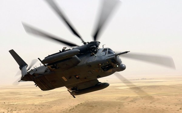 Military Sikorsky MH-53 Military Helicopters HD Wallpaper | Background Image