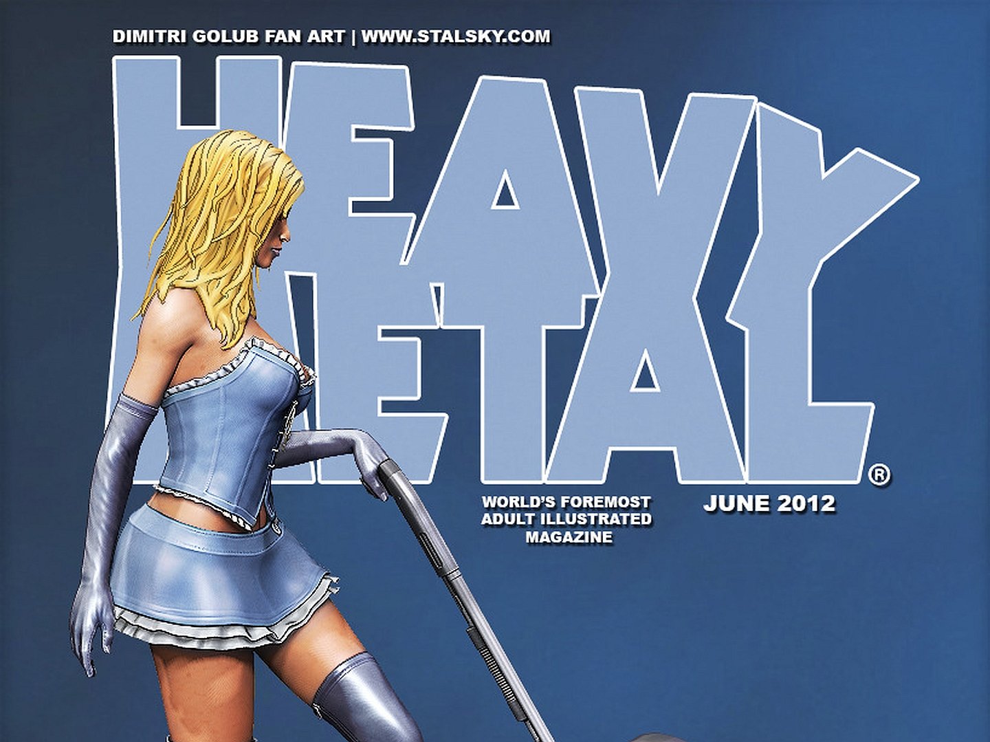 Download Comic Heavy Metal Wallpaper
