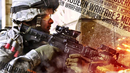 video game Call of Duty: Modern Warfare 2 soldier military Combat HD Desktop Wallpaper | Background Image