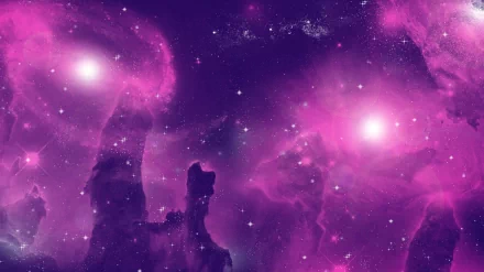 purple star space Sci Fi nebula HD Desktop Wallpaper | Background Image