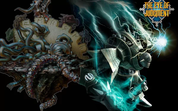 video game the eye of judgement mechanical fantasy electricity HD Desktop Wallpaper | Background Image