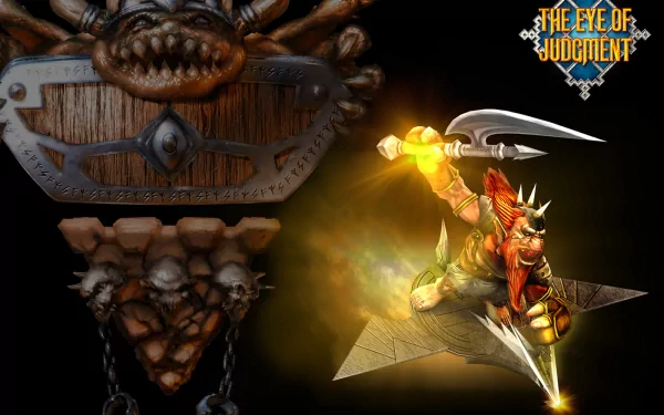 video game the eye of judgement fantasy Game Character warrior fantasy warrior HD Desktop Wallpaper | Background Image