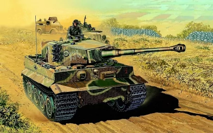 military tank HD Desktop Wallpaper | Background Image