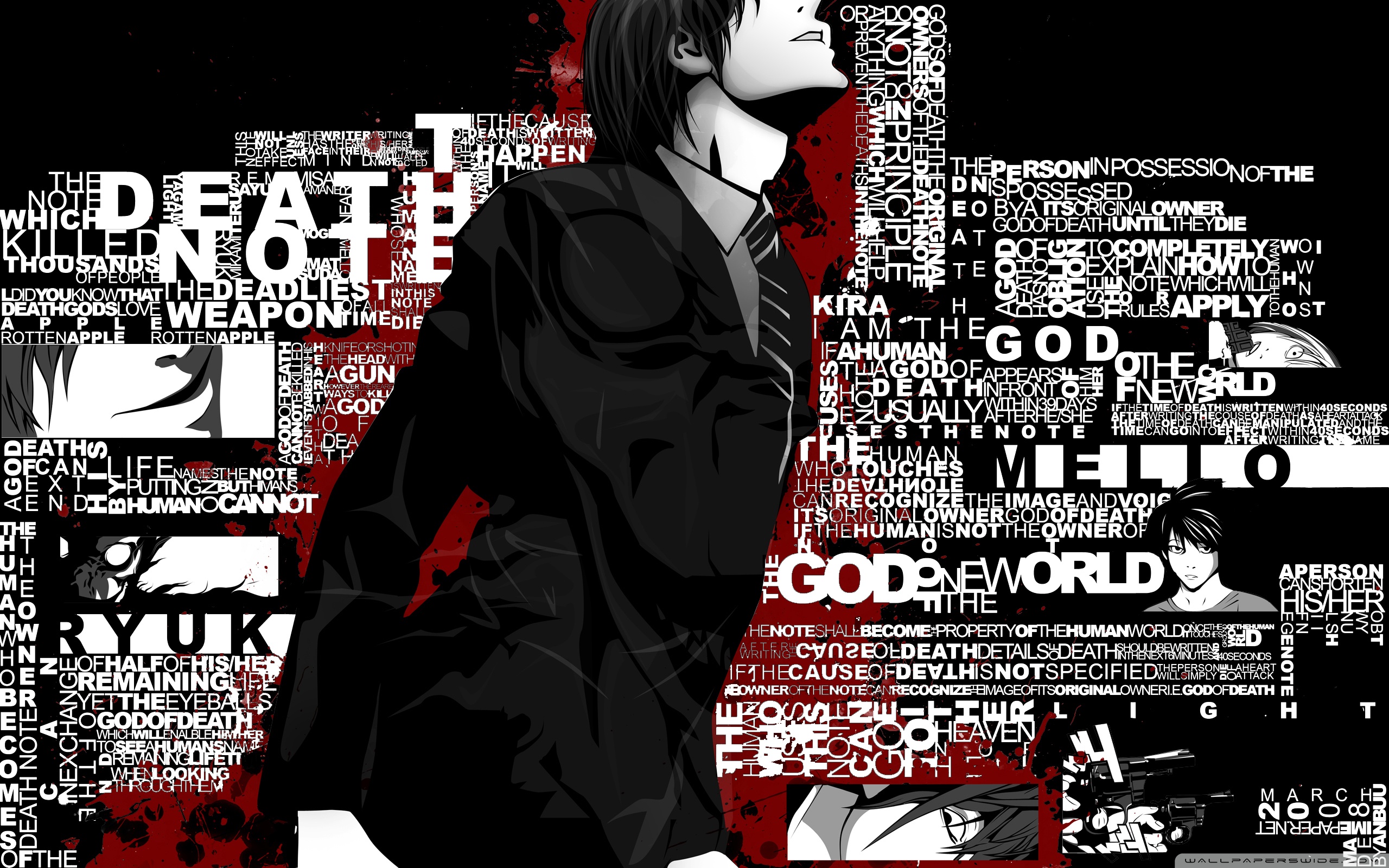 Anime wallpaper death note 1400x1050 16250 fr