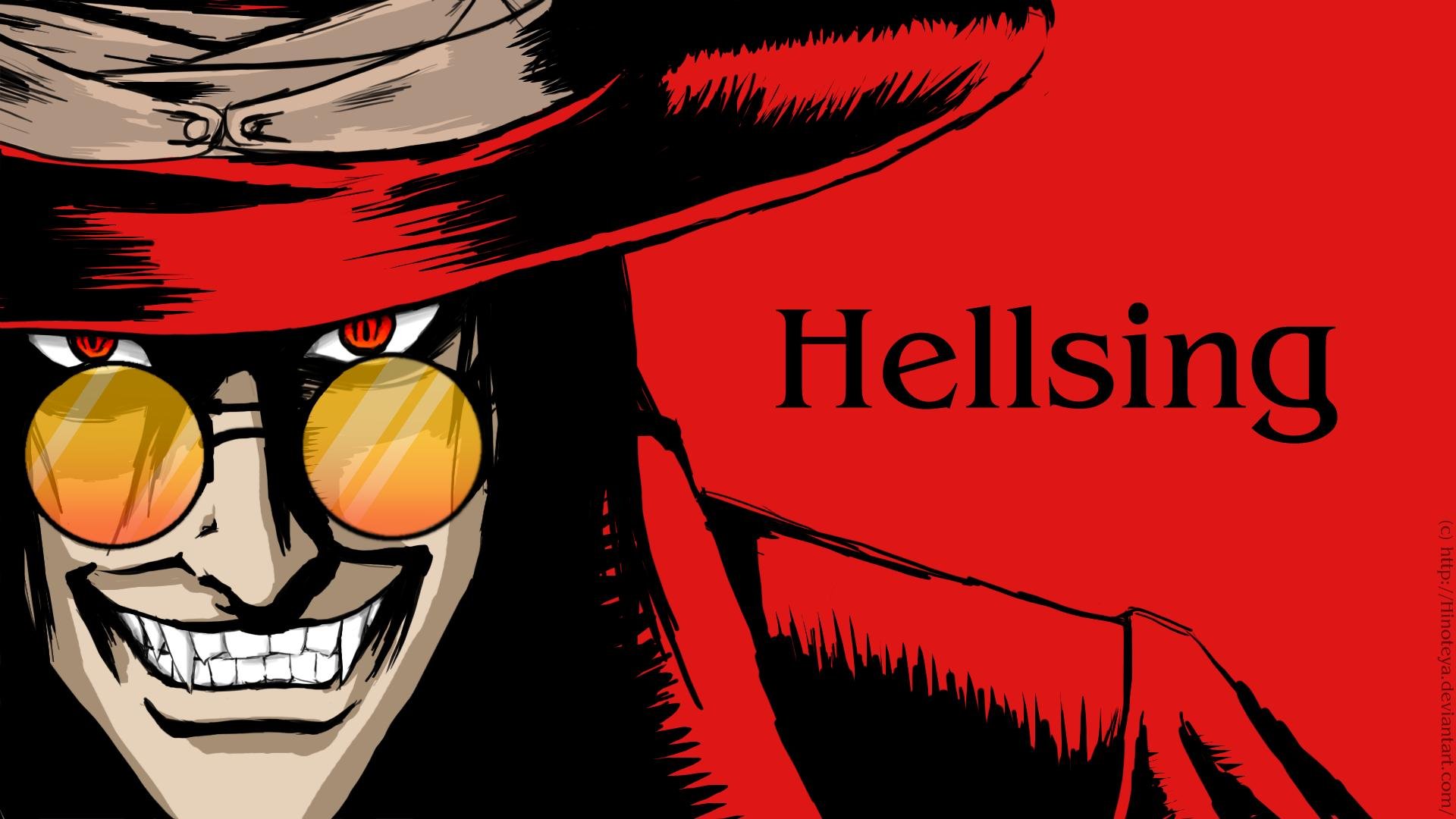 Hellsing обои 4к