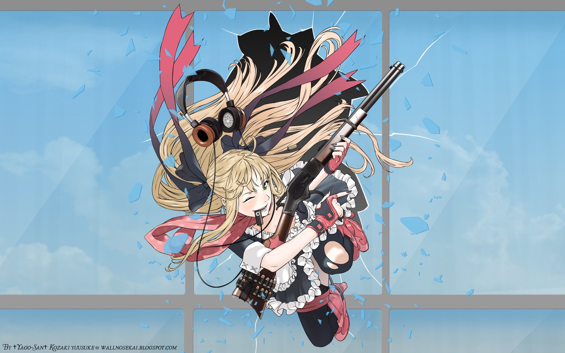 Download Anime Woman HD Wallpaper by Yūsuke Kozaki