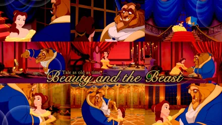 movie Beauty And The Beast (1991) HD Desktop Wallpaper | Background Image