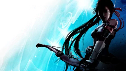 video game Star Ocean: The Last Hope archer woman warrior fantasy HD Desktop Wallpaper | Background Image