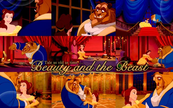 movie Beauty And The Beast (1991) HD Desktop Wallpaper | Background Image