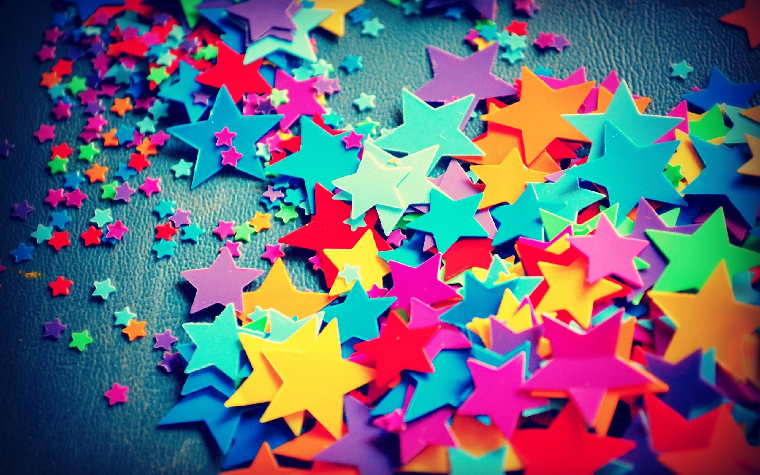 colorful stars background