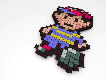 video game Earthbound pixel art video game character Retro Games HD Desktop Wallpaper | Background Image