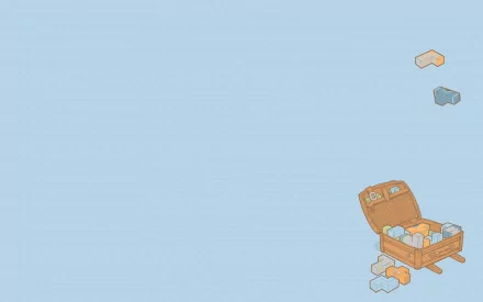 video game Tetris Blocks toy chest pastel HD Desktop Wallpaper | Background Image