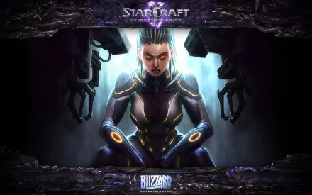 Sarah Kerrigan video game StarCraft II: Heart of the Swarm Starcraft Blizzard Entertainment HD Desktop Wallpaper | Background Image