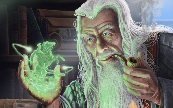 Fantasy Wizard HD Wallpaper | Background Image