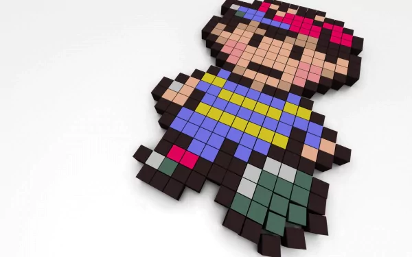 video game Earthbound pixel art video game character Retro Games HD Desktop Wallpaper | Background Image