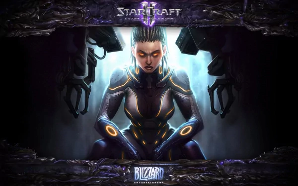 Sarah Kerrigan video game StarCraft II: Heart of the Swarm Starcraft Blizzard HD Desktop Wallpaper | Background Image
