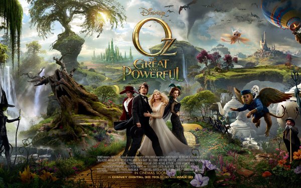 Movie Oz the Great and Powerful Mila Kunis James Franco Michelle Williams Rachel Weisz HD Wallpaper | Background Image