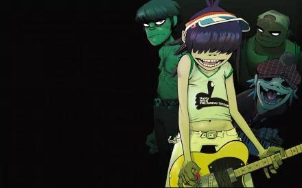 music Gorillaz HD Desktop Wallpaper | Background Image