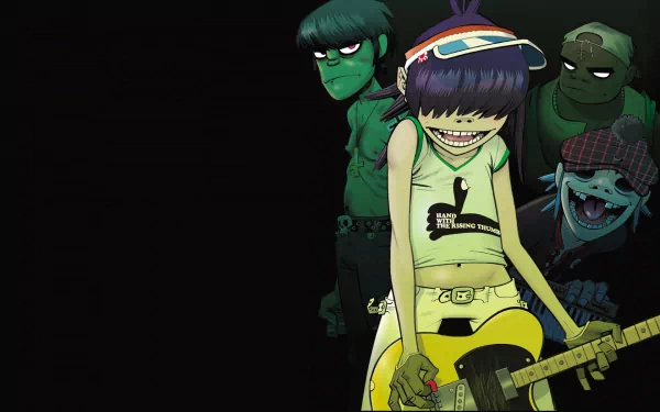 music Gorillaz HD Desktop Wallpaper | Background Image