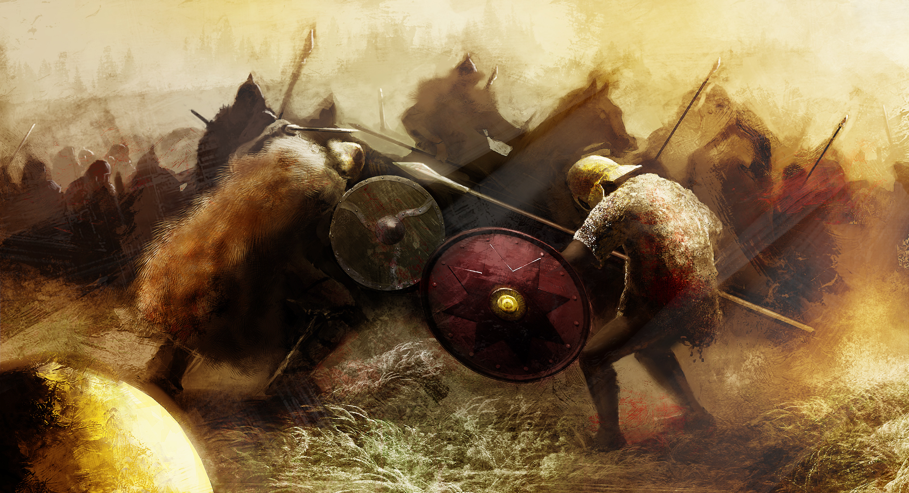 Artistic Battle HD Wallpaper | Background Image