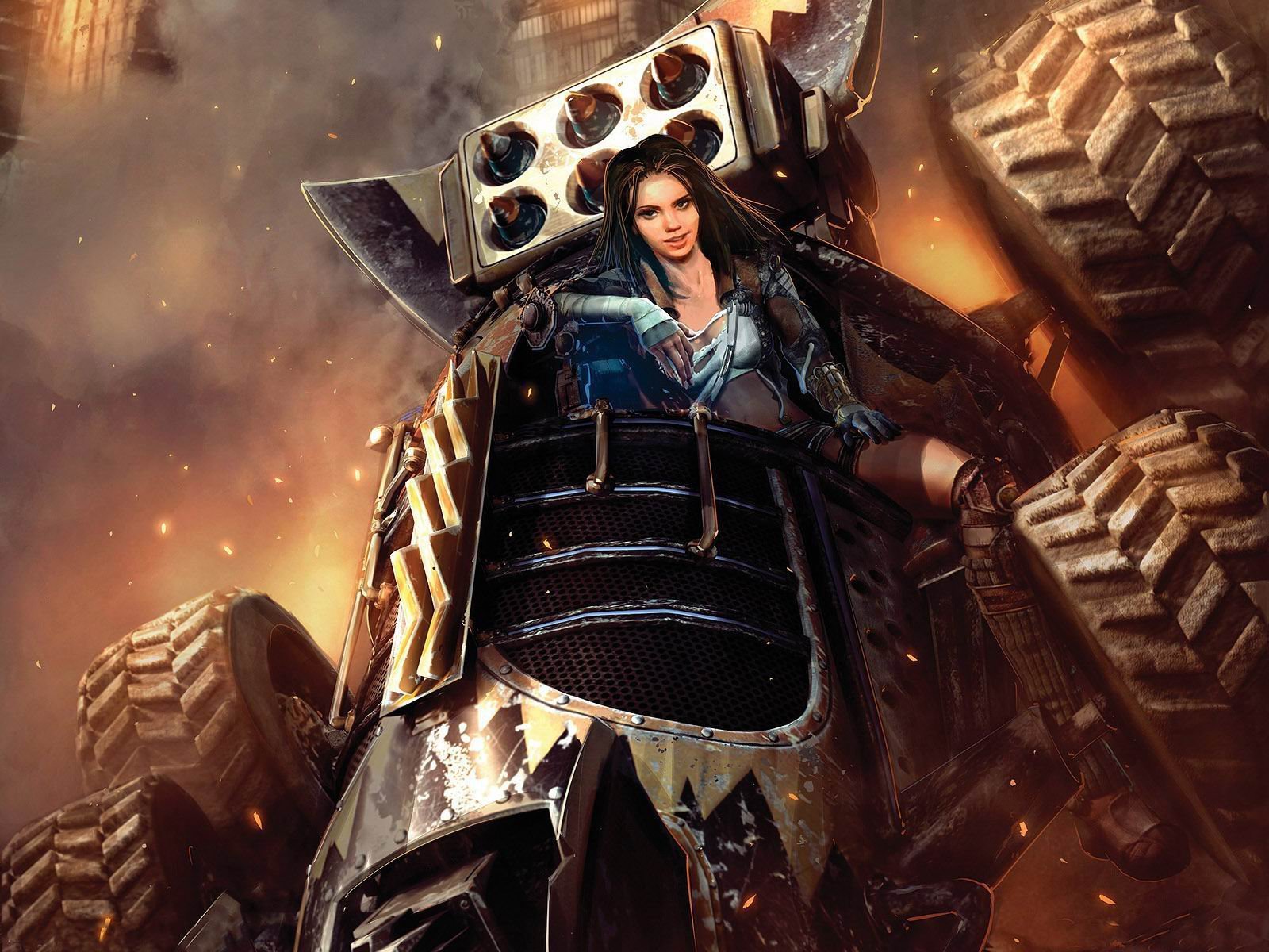 Download Video Game Auto Assault Wallpaper