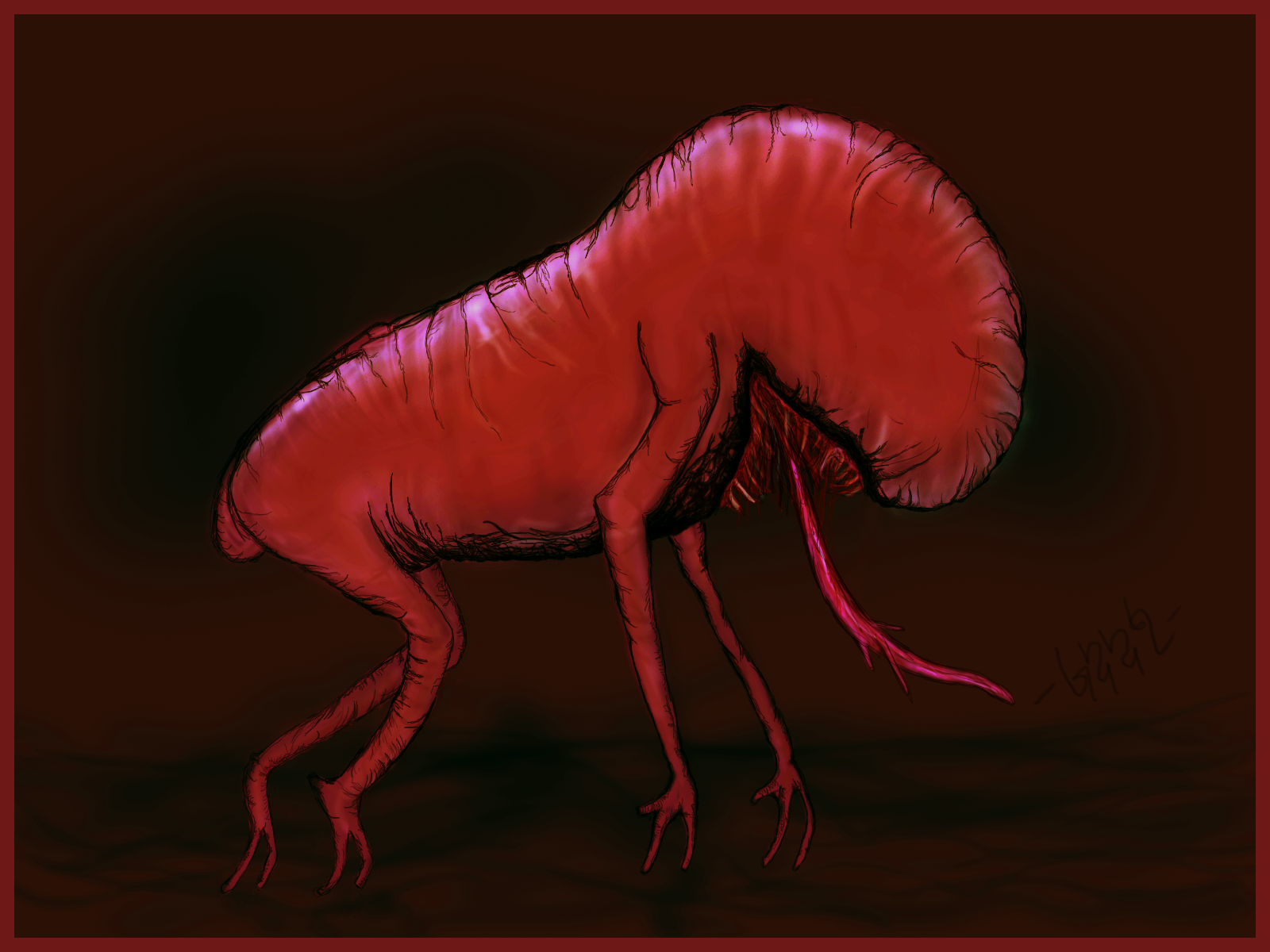 Download Dark Creature Wallpaper