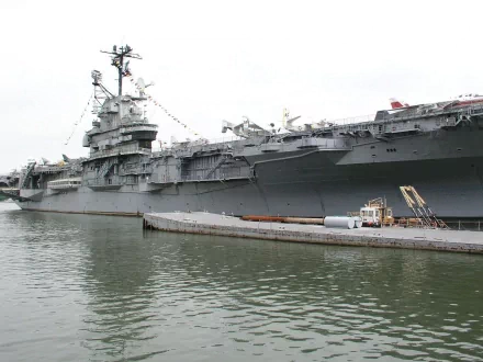 warship aircraft carrier military USS Intrepid (CV-11) HD Desktop Wallpaper | Background Image