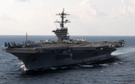 warship aircraft carrier military USS Carl Vinson (CVN-70) HD Desktop Wallpaper | Background Image