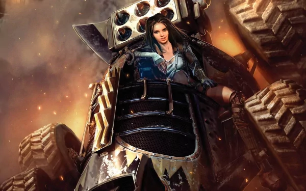 video game Auto Assault HD Desktop Wallpaper | Background Image