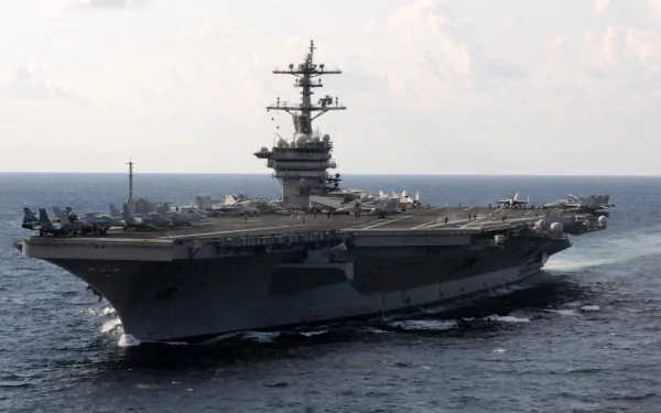 warship aircraft carrier military USS Carl Vinson (CVN-70) HD Desktop Wallpaper | Background Image