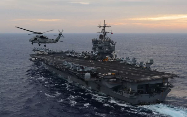 warship aircraft carrier military USS Enterprise (CVN-65) USS Enterprise (CVN-65) HD Desktop Wallpaper | Background Image