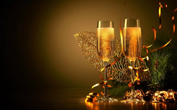 holiday New Year HD Desktop Wallpaper | Background Image