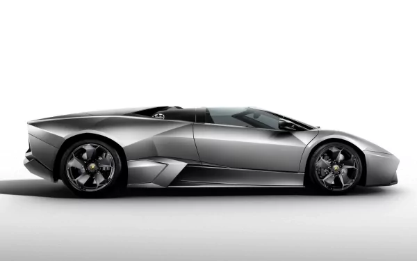 HD desktop wallpaper featuring a sleek Lamborghini Reventón against a plain background.