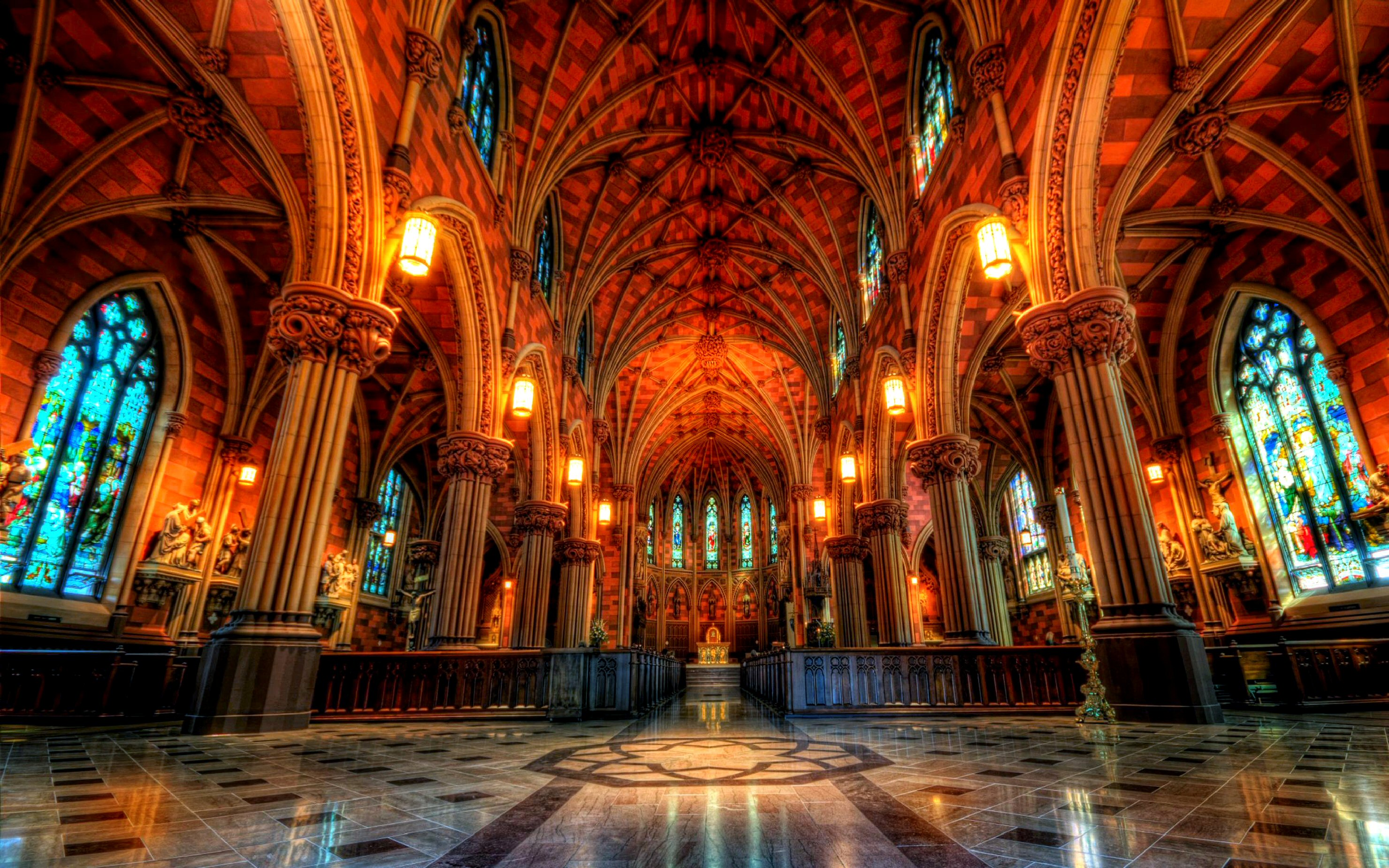 Cathedral Of The Immaculate Conception HD Wallpaper