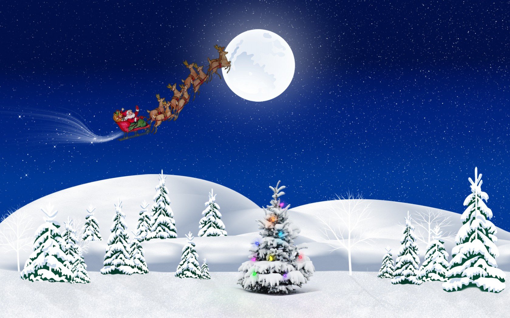 Christmas Wallpaper and Background | 1680x1050 | ID:338030