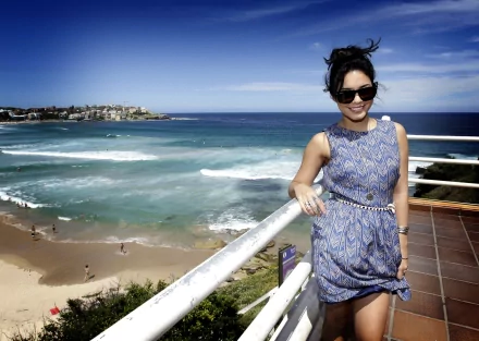 Celebrity Vanessa Hudgens HD Desktop Wallpaper | Background Image